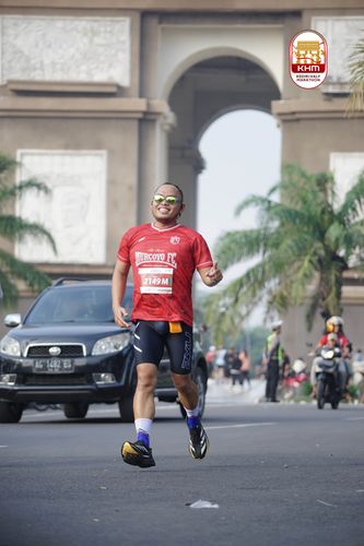 Race photo from Kediri Half Marathon 2025