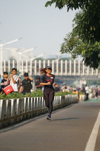Race photo from One Run 10K Vibes 2024