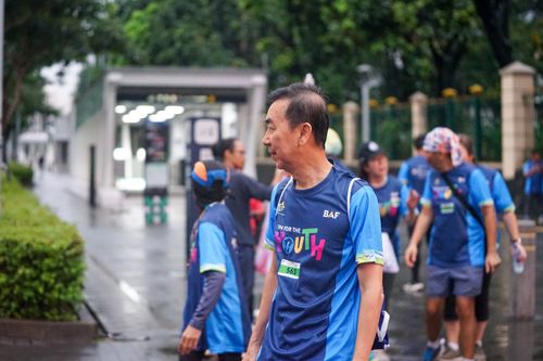 Race photo from Road to BAF Lions Run 2024