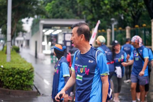 Race photo from Road to BAF Lions Run 2024