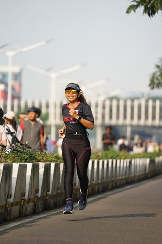 Race photo from One Run 10K Vibes 2024