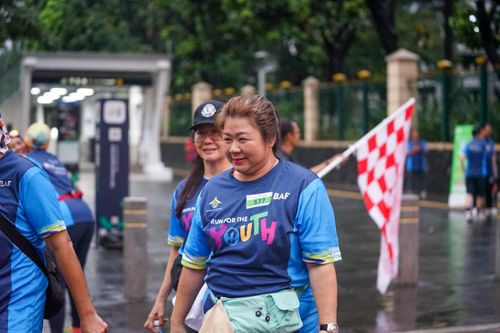 Race photo from Road to BAF Lions Run 2024
