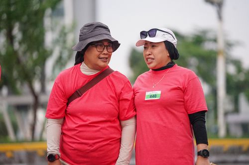Race photo from Road to BAF Lions Run 2024