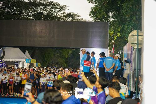 Race photo from Taman Budaya x BOGORUN 2025