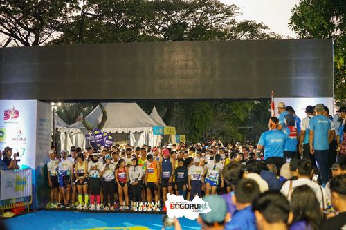 Race photo from Taman Budaya x BOGORUN 2025