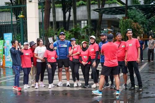 Race photo from Road to BAF Lions Run 2024