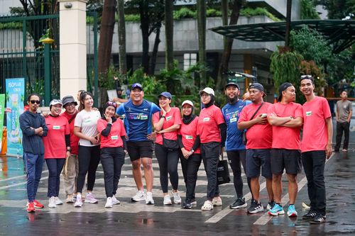 Race photo from Road to BAF Lions Run 2024