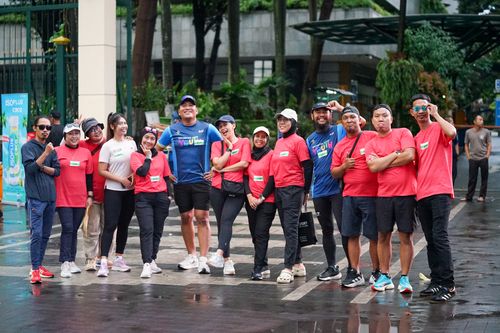 Race photo from Road to BAF Lions Run 2024
