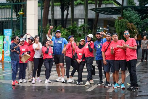 Race photo from Road to BAF Lions Run 2024
