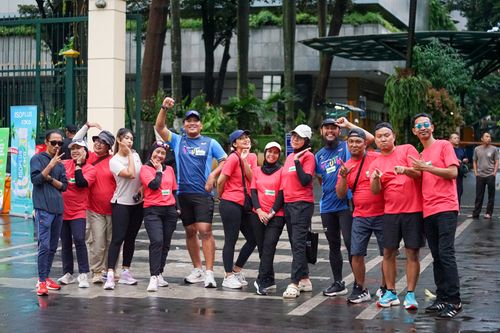 Race photo from Road to BAF Lions Run 2024