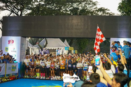 Race photo from Taman Budaya x BOGORUN 2025