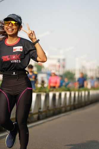 Race photo from One Run 10K Vibes 2024