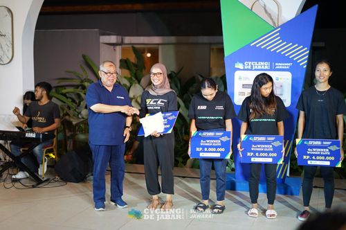 Race photo from Cycling de Jabar 2024