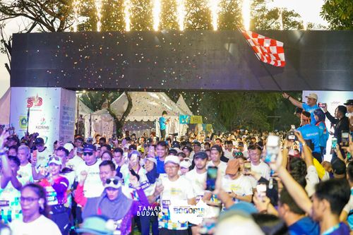 Race photo from Taman Budaya x BOGORUN 2025