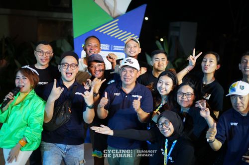 Race photo from Cycling de Jabar 2024