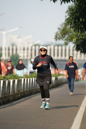 Race photo from One Run 10K Vibes 2024