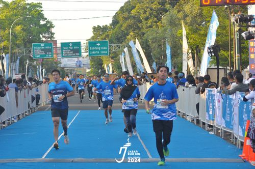 Race photo from Jabar Run 10K 2024