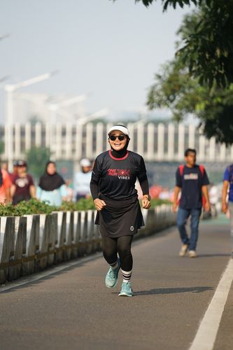 Race photo from One Run 10K Vibes 2024