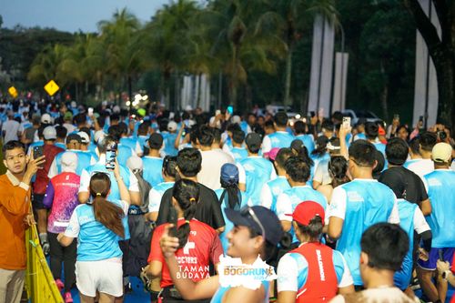 Race photo from Taman Budaya x BOGORUN 2025