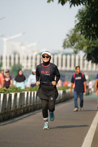 Race photo from One Run 10K Vibes 2024