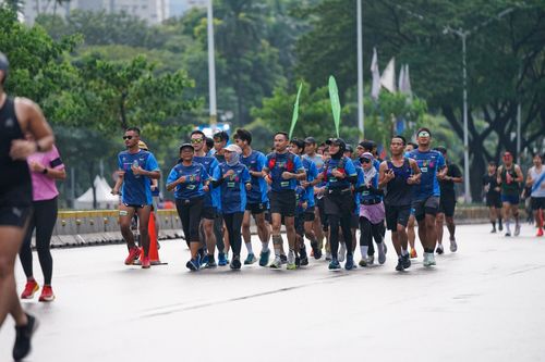 Race photo from Road to BAF Lions Run 2024