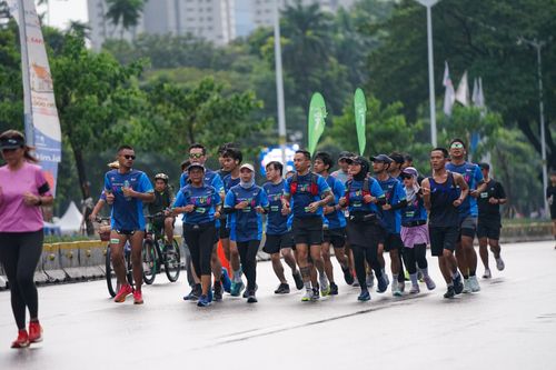 Race photo from Road to BAF Lions Run 2024
