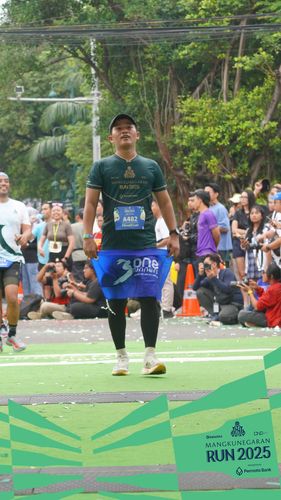 Race photo from Mangkunegaran Run 2025