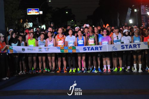 Race photo from Jabar Run 10K 2024