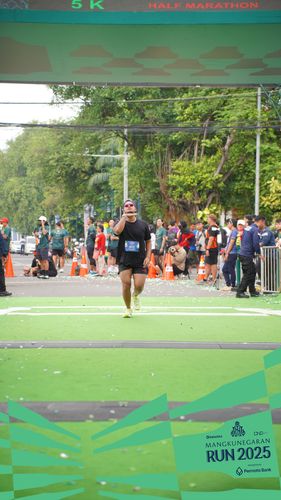Race photo from Mangkunegaran Run 2025