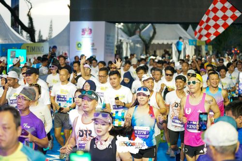 Race photo from Taman Budaya x BOGORUN 2025