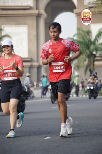 Race photo from Kediri Half Marathon 2025
