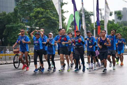 Race photo from Road to BAF Lions Run 2024