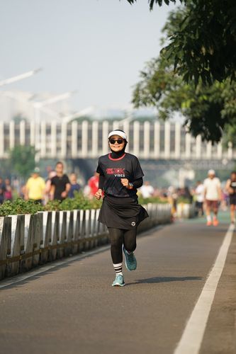 Race photo from One Run 10K Vibes 2024