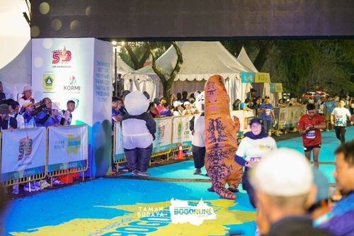 Race photo from Taman Budaya x BOGORUN 2025