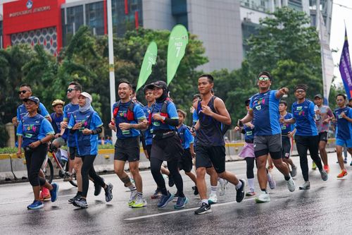Race photo from Road to BAF Lions Run 2024
