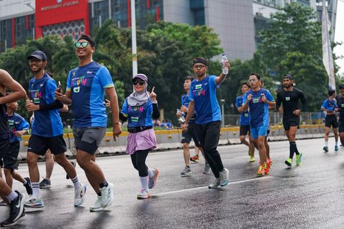 Race photo from Road to BAF Lions Run 2024
