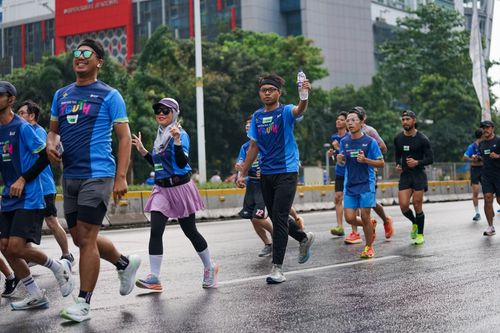 Race photo from Road to BAF Lions Run 2024