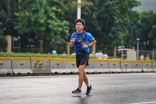 Race photo from Road to BAF Lions Run 2024