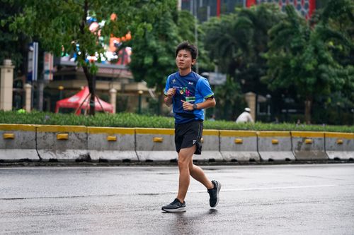 Race photo from Road to BAF Lions Run 2024