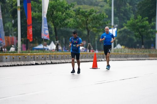 Race photo from Road to BAF Lions Run 2024