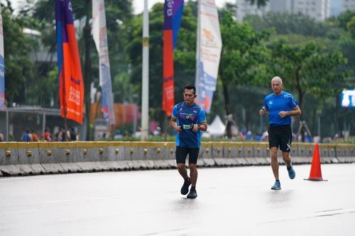 Race photo from Road to BAF Lions Run 2024