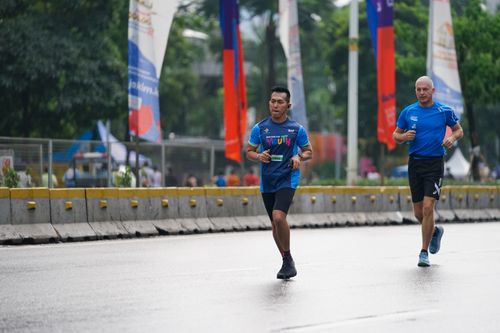 Race photo from Road to BAF Lions Run 2024