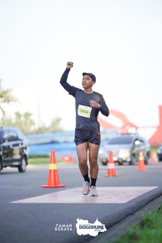 Race photo from Taman Budaya x BOGORUN 2025