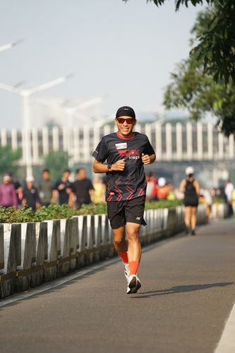Race photo from One Run 10K Vibes 2024