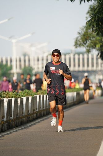Race photo from One Run 10K Vibes 2024