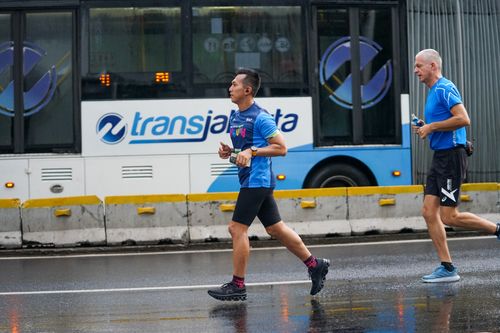 Race photo from Road to BAF Lions Run 2024