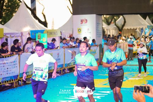 Race photo from Taman Budaya x BOGORUN 2025