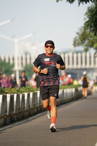 Race photo from One Run 10K Vibes 2024