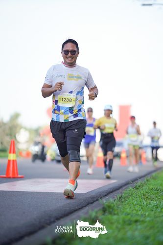 Race photo from Taman Budaya x BOGORUN 2025