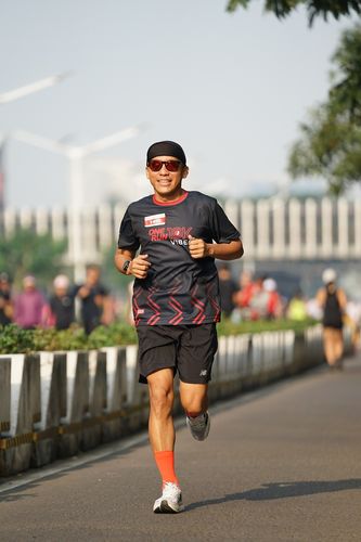 Race photo from One Run 10K Vibes 2024